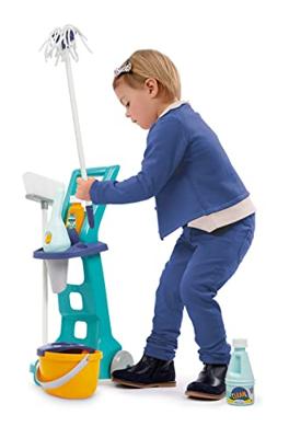 Ecoiffier clean home schoonmaak trolley - thumbnail