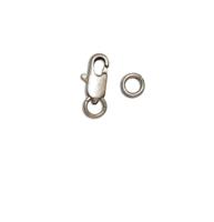 Darice • lobster clasp set 2pcs antique silver - thumbnail