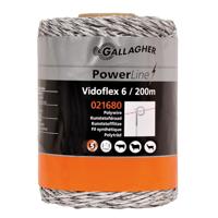 Gallagher Vidoflex 6 PowerLine wit 200m - 021680 021680 - thumbnail