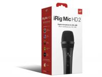 Smartphone microfoon IK Multimedia iRig Mic HD 2 Zendmethode:Kabelgebonden Incl. kabel, Incl. tas, Incl. standaard - thumbnail