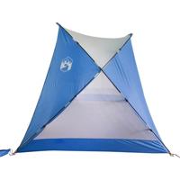 Strandtent 274x178x170/148 cm 185T taft azuurblauw - thumbnail