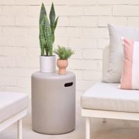 Kave Home Outdoor Bijzettafel 'Taimi' Ø35cm, kleur Grijs - thumbnail