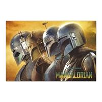 Poster Star Wars - The Mandalorian - Mandalorian -s 91,5x61cm - thumbnail