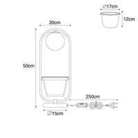 QAZQA Art deco tafellamp goud met wit glas - Isabella - thumbnail