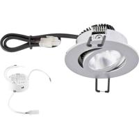 EVN PC20D91540 EVN Lichttechnik LED-inbouwlamp LED LED vast ingebouwd 8.4 W Chroom - thumbnail