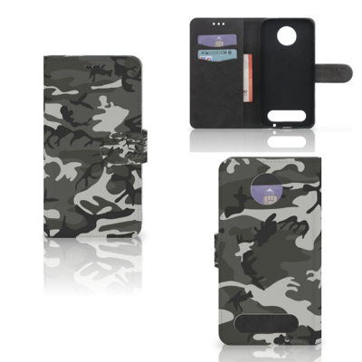 Motorola Moto Z2 Force Telefoon Hoesje Army Light