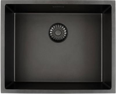 Caressi Spoelbak 55x45x22,2 cm Zwart