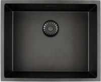 Caressi Spoelbak 55x45x22,2 cm Zwart - thumbnail