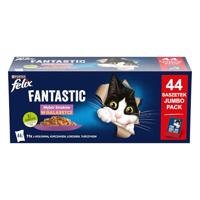 PURINA Felix Fantastic Mix in jelly - nat kattenvoer - 44 x 85g - thumbnail