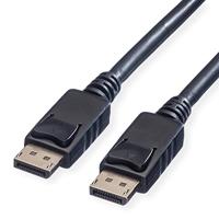 VALUE DisplayPort Cable, DP-DP, LSOH, M/M, zwart, 1,5 m - thumbnail