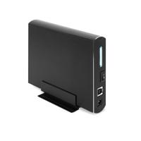 Hard drive hoes TooQ TQE-3531B 3,5" USB 3.0 Zwart 3,5" - thumbnail