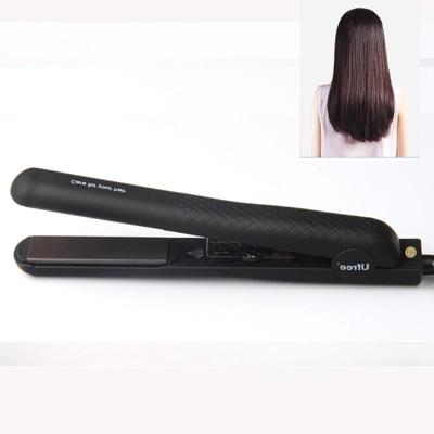 Ufree U-330 keramische plaat instelbare temperatuur Hair Straightener elektrische multiplex kappers Tools voor haar EU Plug (zwart)