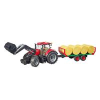 bruder Case IH Optum 300CVX met voorlader modelvoertuig - thumbnail