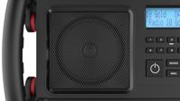 PerfectPro Bouwplaatsradio Rockbox, DAB+ en FM-ontvangst, Bluetooth, AUX-ingang, oplaadbaar, schokbestendig, IP65, RBX3,Zwart - thumbnail