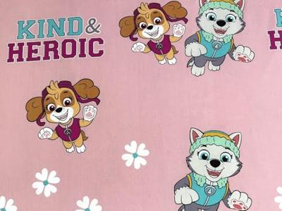 Paw Patrol dekbedovertrek Kind & heroic 140 x 200 cm - 70 x 90 cm - katoen