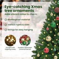 VidaXL Kunstkerstboom met 150 led groen 120 cm pvc en metaal - thumbnail