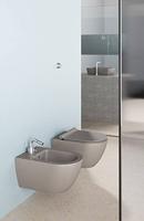 Ben Segno 2.0 hangtoilet met toiletbril compact Xtra glaze+ Free flush beton grijs - thumbnail