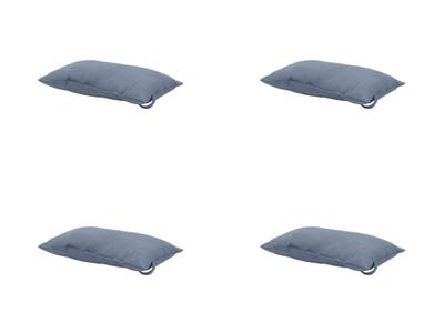 Universeel hoofdkussen ca. 24x40 cm Panama safier blue (4 stuks) Madison - Madison Universeel hoofdkussen ca. 24x40 cm Panama safier blue (4 stuks) Madison - Madison
