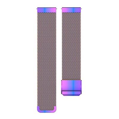Garmin Venu 3s / Vivoactive 4s / Venu 2s / Vivomove 3s / Forerunner 255s - Milanese bandje met klemsluiting - Multicolor - thumbnail