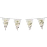 Folievlaggenlijn &apos;Happy New Year&apos; (4m) - thumbnail