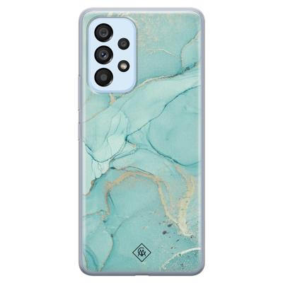 Samsung Galaxy A33 siliconen hoesje - Touch of mint
