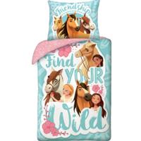 Spirit Dekbedovertrek Find Your Wild - 140 x 200 cm - Katoen - 70 x 90 cm - thumbnail