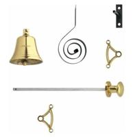 Intersteel Trekbel messing gelakt - thumbnail