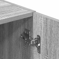 Keukenkast 38x41,5x131,5 cm bewerkt hout grijs sonoma eiken - thumbnail