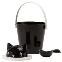Emmercontainer United Pets Zwart Kat - thumbnail