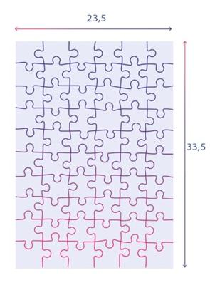 Clementoni legpuzzel super color batwheels, 60st.
