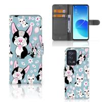 OPPO Reno 6 Pro Plus 5G | Telefoonhoesje | Met pasjeshouder | Hondjes - thumbnail