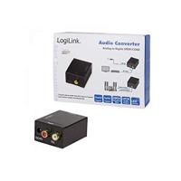 LogiLink CA0102 Toslink / Cinch Audio Adapter Zwart - thumbnail
