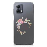 Motorola Moto G53 Telefoonhoesje met Naam Boho Text - thumbnail