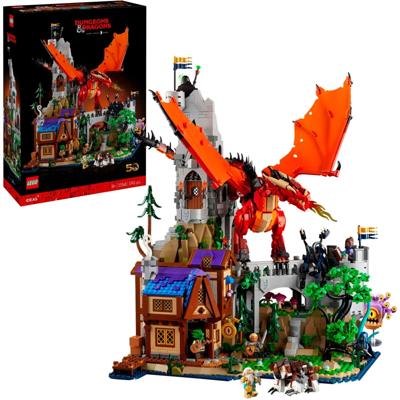 LEGO ideas - dungeons & dragons: het verhaal van de rode draak constructiespeelgoed (21348)