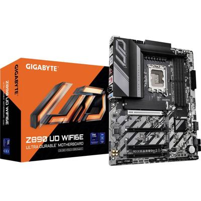 Gigabyte Z890 UD WIFI6E Moederbord Socket Intel LGA 1851 Vormfactor ATX Moederbord chipset Intel® Z890