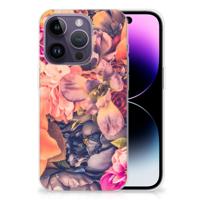 Apple iPhone 14 Pro | TPU Case | Bosje Bloemen - thumbnail
