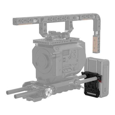 SmallRig 3016 V Mount Battery Plate with Dual 15mm Rod Clamp