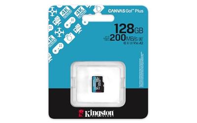 Micro SD geheugenkaart met adapter Kingston SDCG4/128GBSP 128 GB Micro SD geheugenkaart met adapter Kingston SDCG4/128GBSP 128 GB