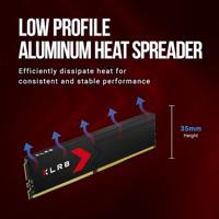 Geheugenkit - PNY - XLR8 Gaming DDR5 - 32 GB (2x16 GB) - 6000 MHz - CL36 - Voor desktopcomputer - thumbnail