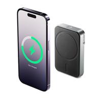 Alogic Matrix Universal Magnetic Powerbank 5000 mAh Magsafe Li-ion USB-C Zwart - thumbnail