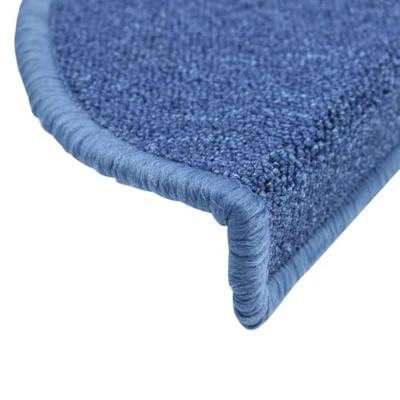 VidaXL Trapmatten 20 st 56x17x3 cm blauw halfrond VidaXL Trapmatten 20 st 56x17x3 cm blauw halfrond