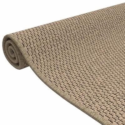 VidaXL Tapijtloper 50x100 cm sisal-look zandkleurig
