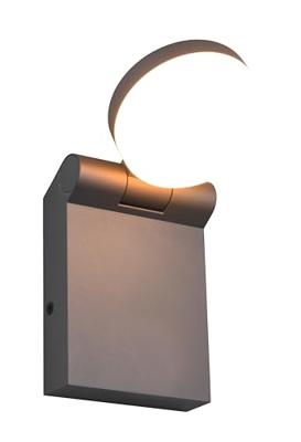 Trio Strakke wandlampAdour antraciet - 245560142