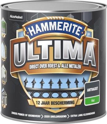 Hammerite Ultima Mat - Antraciet Hammerite Ultima Mat - Antraciet
