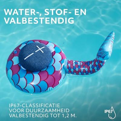 Ultimate Ears Miniroll Bluetooth luidspreker Waterdicht, Stofdicht, Spatwaterdicht, Draagbaar Blauw