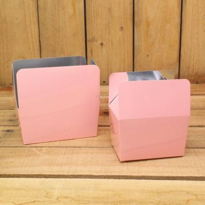 Bonbon doosjes - Chocolade doosje - Zachtroze 152 basic laag - 24 stuks