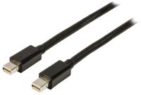 Valueline Vlcp37500b30 Mini Displayport Kabel Mini Displayport Male - Mini Displayport Male 3,00 M Zwart - thumbnail