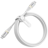 OtterBox Premium Reinforced Braided USB-C naar USB-C Cable, snelle oplaadkabel voor Smartphone en Tablet, ultrarobuust, buig- en buigzaam getest, 2m, Wit - thumbnail