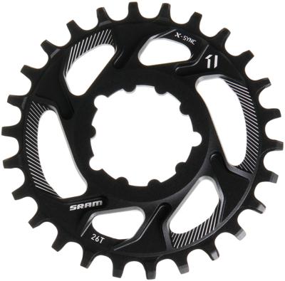 SRAM kettingblad "x-sync" chain ring x-sync 26t alu