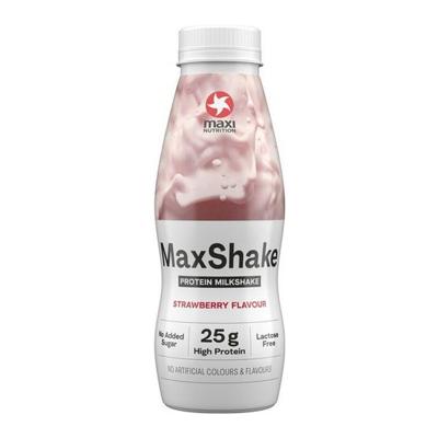 Maxi Nutrition - Maxshake Strawberry PET - 12x 330ml